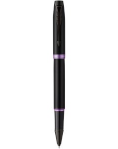 Ручка роллер IM Vibrant Rings T315 CW2172950 Amethyst Purple PVD F черн черн подар кор сменный стерж Parker