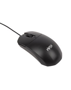 Мышь OM 1900 USB 1000dpi 3but 1 5m black Hiper