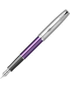 Ручка перьев Sonnet Essential SB F545 CW2169366 LaqViolet CT F сталь нержавеющая подар кор Parker