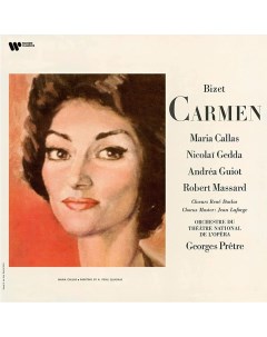 5054197464324 Виниловая пластинка Callas Maria Bizet Carmen Warner music classic