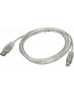 Кабель USB A m USB B m 1 8м прозрачный Ningbo