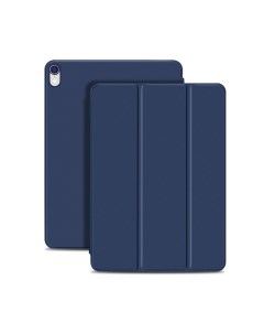 Чехол подставка магнитный для Apple iPad Pro 12 9 2018 Темно синий Borasco