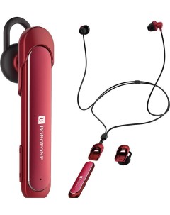 Наушники BE10 Bluetooth беспроводные Red Borofone
