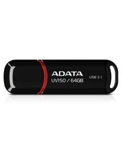 Флешка 64Gb UV150 AUV150 64G RBK USB3 1 Black Adata