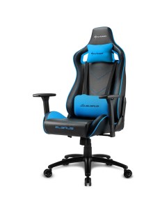 Компьютерное кресло Elbrus 2 чёрно синее Sharkoon