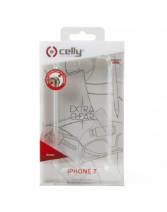 Чехол накладка Armor для Apple iPhone 7 8 прозрачный ARMOR800WH Celly