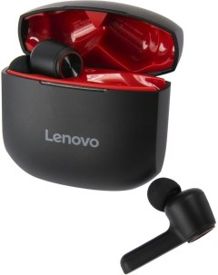 Наушники HT78 с микрофоном и шумоподавлением TWS черные PTM7C02777 Lenovo
