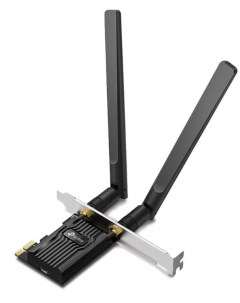 Сетевой адаптер Archer TX20E двухдиапазонный PCI Express с поддержкой Wi Fi AX1800 и Bluetooth 5 2 Tp-link