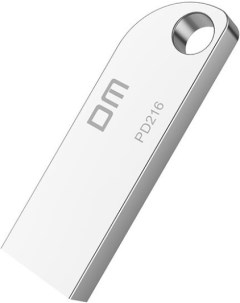 Накопитель USB 2 0 4GB PD216 металл с кольцом Дм