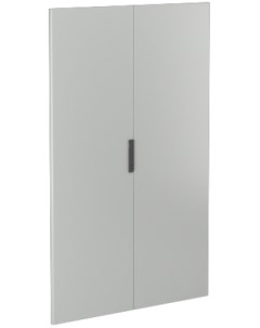 Дверь двустворчатая сплошная R5CPE18101 для шкафов CQE DAE ВхШ 1800х1000 мм RAL7035 RAM block Dkc