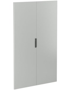 Дверь двустворчатая сплошная R5CPE22120 для шкафов CQE DAE ВхШ 2200х1200 мм RAL7035 RAM block Dkc