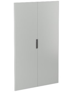 Дверь двустворчатая сплошная R5CPE16120 для шкафов CQE DAE ВхШ 1600х1200 мм RAL7035 RAM block Dkc