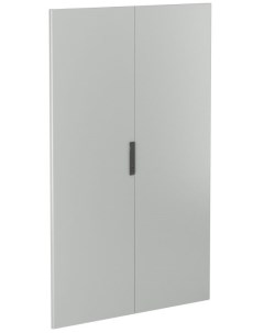 Дверь двустворчатая сплошная R5CPE14160 для шкафов CQE DAE ВхШ 1400х1600 мм RAL7035 RAM block Dkc