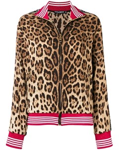 Dolce gabbana куртка с леопардовым принтом нейтральные цвета Dolce&gabbana