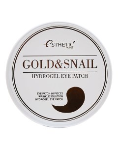 Гидрогелевые патчи для глаз Gold Snail Hydrogel Eye Patch 60 Esthetic house