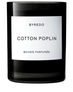 Парфюмированная свеча Cotton Poplin Byredo