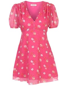 Платье из вискозы Yasmine Seashell Pink Botrois