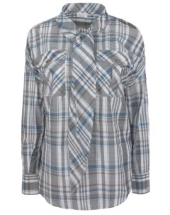 Хлопковая рубашка Brunello cucinelli