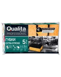 Губки кухонные Extra strong Qualita