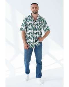 Муж рубашка Багамы Зеленый р 46 Оптима трикотаж