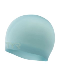 Шапочка для плавания Wrinkle Free Silicone Cap LCS 450 голубой Tyr