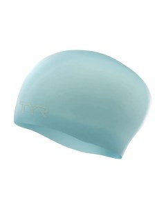 Шапочка для плавания Long Hair Wrinkle Free Silicone Cap LCSL 450 голубой Tyr