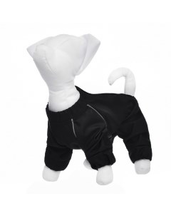 Дождевик для собак черный XL Yami-yami одежда