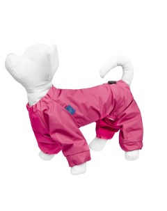Дождевик для собак на молнии розовый M Yami-yami одежда