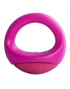 Игрушка для собак кольцо неваляшка розовый 250 г Rogz