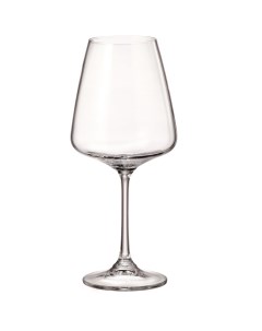 Набор бокалов для вина Corvus 6 шт 450 мл стекло Кристаллическая богемия
