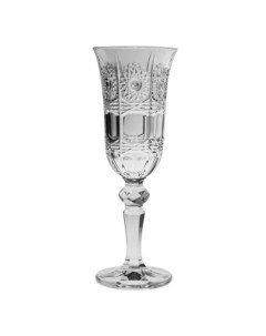 Набор бокалов для шампанского 500РК 6 шт 150 мл хрусталь Crystal bohemia