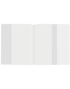 Обложка ПП для учебника и тетради А4 STAFF универсальная плотная 300х590 мм 223076 100 шт Пифагор