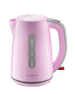 Чайник электрический TWK7500K розовый серый Bosch