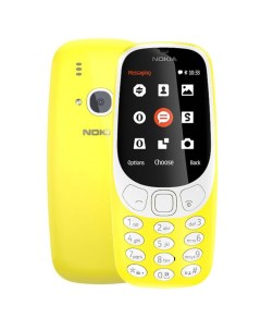 Мобильный телефон 3310 DS TA 1030 Yellow Nokia
