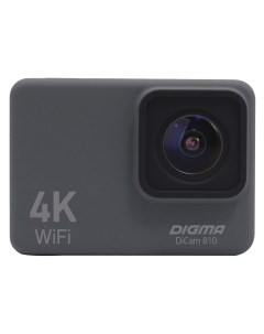 Экшн камера DiCam 810 серый Digma