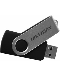 Накопитель USB 2 0 16GB HS USB M200S 16G M200 брелок для переноса данных серебристый чёрный Hikvision