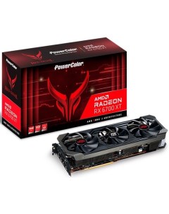 Видеокарта PCI E Radeon RX 6700 XT Red Devil AXRX 6700XT 12GBD6 3DHE OC 12GB GDDR6 192bit 7nm 2418 1 Powercolor