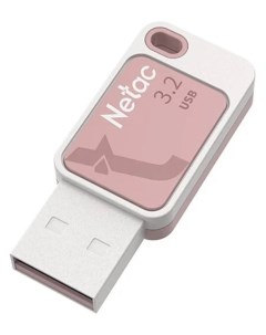 Накопитель USB 3 2 256GB UA31 белый розовый Netac