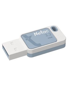 Накопитель USB 3 2 64GB UA31 белый голубой Netac