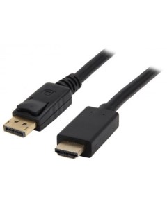 Кабель интерфейсный DisplayPort HDMI KS 385 3 male male 1080p 3м Ks-is