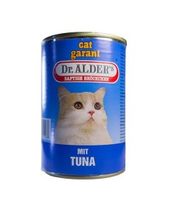 Корм для кошек Cat Garant сочные кусочки в соусе тунец конс 415г Dr. alder's