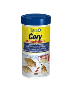 Корм для рыб Cory Shrimp Wafers пластинки с добавлением креветок для сомиков коридорасов 100мл Tetra
