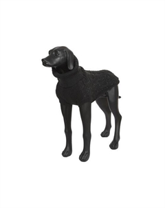 Свитер для собак Stardust Knitwear светоотражающий черный M 38см Rukka