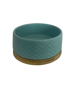 Миска для животных Waves морская волна керамическая 16х16х7,5см 850мл Foxie