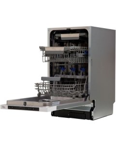 Встраиваемая посудомоечная машина PM 10V6 полноразмерная ширина 44 8см полновстраиваемая загрузка 10 Oasis
