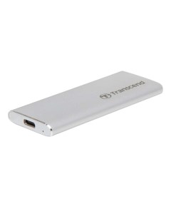 Внешний жесткий диск USB C 250Gb серебристый TS250GESD260C Transcend