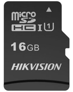 Карта памяти microSDHC HS TF C1 STD 16G Adapter Hikvision