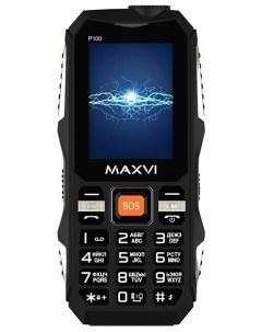 Телефон P100 black Maxvi