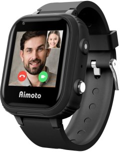 Детские смарт часы Aimoto Pro 4G черный черный 8100801 Кнопка жизни