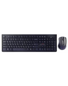 Комплект мыши и клавиатуры 250M черный USB Oklick